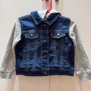 Levi’s Baby denim hooded jacket